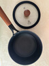 铁工房不粘奶锅辅食锅一人食铸铁小锅【蜂窝系列】奶锅不粘锅煮面锅 蜂窝不粘奶锅-玻璃盖 18cm 实拍图