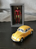 卡威（KIV）合金车玩具车仿真1:36大众甲壳虫 1967款复古轿车合金车模 回力车汽车模型收藏 甲壳虫黄【礼盒】 实拍图