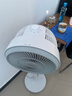 美的（Midea）【暴风循环】空气循环扇大风量摇头电风扇家用台式落地扇轻音卧室节能小风扇柔风轻羽扇 FGA24TQ 实拍图