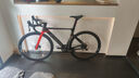 萨瓦SAVAEX-7铝合金公路车R4700油压碟刹一体弯把变速自行车竞速赛车 黑焰红【R4700-纯油碟-20速】 49【建议165cm-175cm】 实拍图