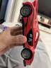 漫娃潼儿童遥控车玩具rc电动高速马达漂移赛车警车越野汽车5一7岁6男孩8 红色赛车【双开门带车灯】 推荐【2套充电池】+充电线 实拍图