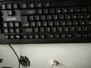 飞利浦（PHILIPS）SPT6234键鼠套装 有线键盘鼠标 防溅洒设计 商务办公 笔记本电脑外接键盘 USB键盘 黑色 实拍图