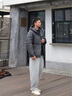 波司登（BOSIDENG）冬季羽绒服男士宽松短款休闲加厚连帽圆领休闲百搭外套 【店长推荐】星尘灰8F63 L 180/100A 体重约140-155斤 实拍图
