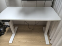 乐歌电动升降桌电脑桌站立办公家用写字书桌 E3/1.2m雅白色套装 实拍图