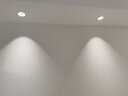 雷士（NVC）LED射灯家用嵌入式背景洗墙小山丘7瓦白色暖白【雪羽】全光谱Ra98 晒单实拍图