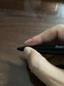 罗氏 学生成人用钢笔特细0.28mm写作业练字书法美工小翘头金属暗尖墨囊两用钢笔换墨送礼礼盒装可刻字 磨砂黑色送原装笔尖1个+黑色墨囊5个 小翘弯尖0.5mm(练字 行书 实拍图