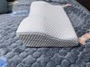 8H记忆绵蝶形枕 成人枕芯 慢回弹太空记忆绵枕头H2 白色  实拍图