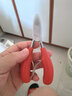 电动修甲刀指甲打磨机器美甲卸甲工具指甲搓锉刀修磨厚硬趾甲老人 玫红送鹰钳【6件套+陶瓷】 1件 实拍图