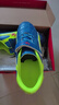 双星八特儿童足球鞋碎钉男女童6-12岁青少年中大童小学生训练免系带运动鞋 PU网眼（宝蓝） 40 实拍图