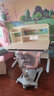 中沪爱童 新品儿童书桌家用写字桌可升降中小学生实木儿童学习桌椅套装 1.2M抗菌实木桌+02粉椅+陪读凳 实拍图