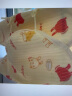 童泰秋冬季婴儿衣服新生儿0-6个月保暖宝宝连体衣哈衣 红色 52cm 实拍图