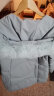波司登（BOSIDENG）冬季羽绒服女大毛领连帽纯色设计简约时尚保暖外套B30145126 静谧灰8210 160/84A 晒单实拍图