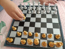 UB友邦磁性折叠国际象棋金银大号4812A 实拍图