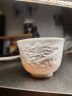 蕉夏景德镇十二生肖主人杯单杯高端功夫茶杯子素烧陶瓷茶具白瓷建盏杯 生肖-虎 实拍图