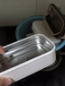 广意 316不锈钢饭盒+304勺筷双层日式便当盒可加热学生餐盒  GY8543 实拍图