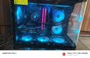 京品鹿玩嘉天幕白色MINI曲面玻璃海景房电脑机箱台式机MATX240/360水冷 天幕黑+棱镜四代六风扇+幻境360水冷 实拍图