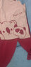 顶瓜瓜睡衣女纯棉短袖七分裤夏季薄款休闲宽松女士家居服可外穿 ADL粉色小熊 XL 【卡码可拍大一码】 实拍图