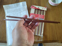 璐之阙天然原木无漆无蜡实木筷红檀木鸡翅木筷子防霉防滑原木厨房耐高温 红檀木筷子【10双装】 实拍图