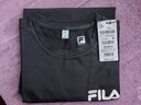 FILA 斐乐官方男子短袖T恤夏季基础简约圆领运动针织短袖衫 实拍图