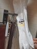 Wenli洗碗手套厨房家务清洁手套防水防滑加厚耐磨家用洗衣服刷碗加长款 3双柴犬【单层束口】加长款-S码 实拍图