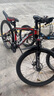 凤凰（Phoenix） 山地自行车成年人男士女士学生变速减震油刹线刹山地车自行车 黑红色辐条轮高碳钢车架 26寸（身高160-180左右） 30速数字指拨/默认线碟可改油碟 实拍图