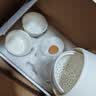 叁旬转转泡旋转自动泡茶壶功夫茶具套装旅行家用简约陶瓷懒人泡茶神器 转转泡泡茶器(禅风白)+2个茶杯 实拍图