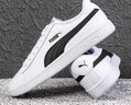 彪马（PUMA）板鞋男鞋女鞋 25秋季新款运动鞋情侣小白鞋子皮面透气低帮休闲鞋 【热销款】经典黑白配色 晒图返10 42.5 (内长275mm) 实拍图