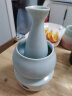 泥印陶瓷温酒器烫酒壶暖酒器加热煮酒温酒壶带烛台炉白酒酒杯酒具套装 T34-11E粉青酒具简盒 配十粒蜡烛 礼盒包装 实拍图