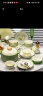 康陌（KANGMO）碗碟套装可爱卡通陶瓷碗盘组合餐具套装 铃兰兔41件【礼盒装】 晒单实拍图