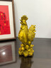 百纳源 大公鸡摆件 铜公鸡金鸡铜鸡的摆件黄铜金钱鸡家居饰品 2#精品福字鸡+礼包 实拍图