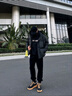梦特娇（MONTAGUT）法国男鞋秋冬新款休闲皮鞋男士增高鞋防滑旅游运动鞋子男保暖 黑棕-牛皮面 （皮鞋码） 41 (255mm) 对应运动鞋42码 实拍图