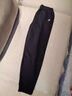 特步（XTEP）童装男童长裤新款儿童中大童针织裤子百搭时尚运动休闲长裤 深奥蓝 【加绒单标款】 175 cm 实拍图