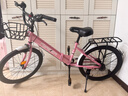 永久（FOREVER）儿童自行车6-10岁以上儿童山地车女折叠单速大童自行车 22寸粉色 实拍图