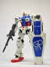 万代（BANDAI） MG 1/100 RX-78 GP01 高达试作1号机拼装模型 实拍图