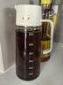 小熊（Bear）油壶 调料瓶抗菌玻璃油瓶酱油瓶600ml 自动开合不挂油CX-W0058 实拍图