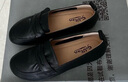 金利来（Goldlion）女鞋软皮软底妈妈单鞋深口一脚蹬平底乐福鞋女G638310038黑色37 实拍图