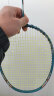 川崎（KAWASAKI）羽毛球拍双拍碳素超轻对拍专业羽拍KD-3紫绿(已穿线含12球2手胶) 实拍图
