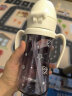 Grosmimi格罗咪咪吸管杯婴儿童学饮PPSU进口宝宝喝奶喝水杯子防漏防摔奶瓶 太空new-探索款 300ML 实拍图