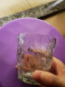雅漫林好物北欧ins风冰川玻璃杯水杯子磨砂简约 白色 300ml 一个 实拍图