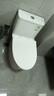 九牧（JOMOO）11173-2-1/31KD-3大力神家用马桶虹吸抗菌节水洁具305坑距 实拍图