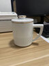 景德故事景德镇陶瓷过滤茶杯带盖大容量办公室茶水分离泡茶杯礼品杯子定制 实拍图