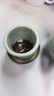 雅瓷汝窑陶瓷茶水分离杯家用带盖带中漏办公室泡茶杯同心杯 汝窑同心杯290ml1只 实拍图