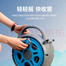 格尔美新品橡塑管不卡管好收纳水管车浇花浇水洗车高压水枪喷头花园水管 15米【防爆水管/自动排管】 开放式套装 实拍图