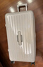 美旅箱包行李箱24英寸深仓拉杆箱多彩旅行箱果冻箱灰白色BB5trunk密码箱包 实拍图