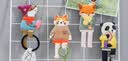 尚野优品创意卡通冰箱贴挂钩贴无痕免钉磁铁粘钩厨房强力磁性免打孔吊钩 野营动物3个装 款式随机 实拍图