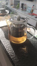 暮云泡茶壶加厚玻璃茶壶大容量办公室茶具养生高硼硅耐高温 550ml 实拍图