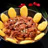 铁锅炖秘制酱料包东北炖大鹅炖鱼酱料地锅鸡羊肉排骨炖肉酱香调料 铁锅炖肉酱 2袋（90克x2） 实拍图