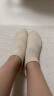 南极人4双瑜伽袜子女士运动袜棉袜短袜抗菌蹦床跳绳袜地板袜点胶防滑底 晒单实拍图
