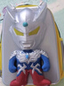 ULTRAMAN奥特曼书包幼儿园3-6岁小班男童发光背包护脊一年级男孩儿童书包 赛罗-藏青【拍打闪光】2-6岁 实拍图