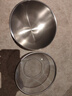 川岛屋不锈钢洗菜盆沥水篮漏筛厨房家用洗米淘米和面盆双层菜篮子水果盘 19cm不锈钢盆 实拍图